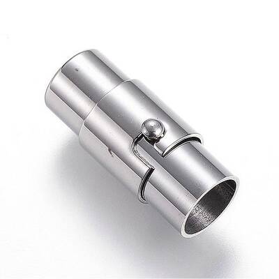 Tarnish Resistant 304 Stainless Steel Locking Tube Magnetic Clasps