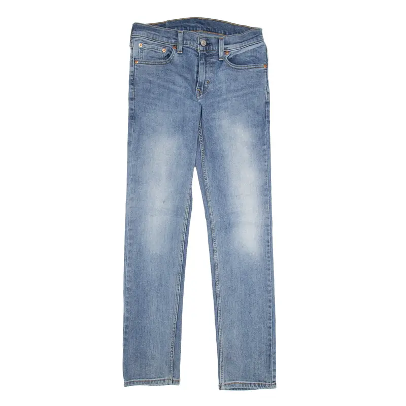 LEVI'S 511 Jeans Blue Denim Skinny Straight Mens W29 L32
