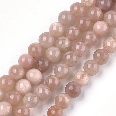 Natural Sunstone Beads Strands