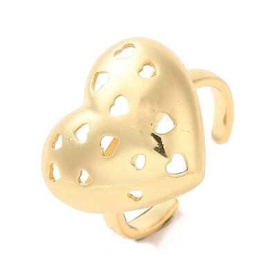 Brass Open Cuff Rings