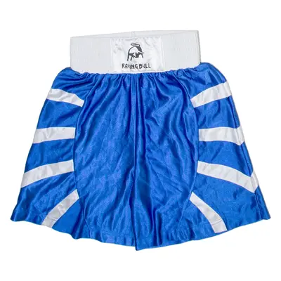 RAGING BULL Mens Sports Shorts Blue Relaxed Striped S W24