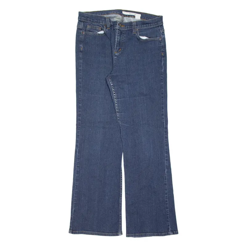 DKNY Mens Jeans Blue Regular Bootcut Stone Wash W32 L30