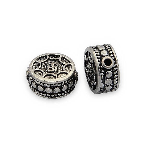 Carved Brass Beads