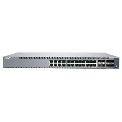 Juniper EX4100-24T | EX4100 Series 24 x Ports 10/100/1000Base-T + 4 x 10GbE Uplink Ports + 4 x 25GbE Stacking/Uplink Ports La...