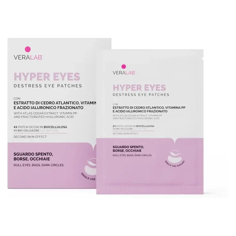 Veralab Hyper Eyes Destress - Anti-Dark Circles Eye Patch 4 X 5 Ml