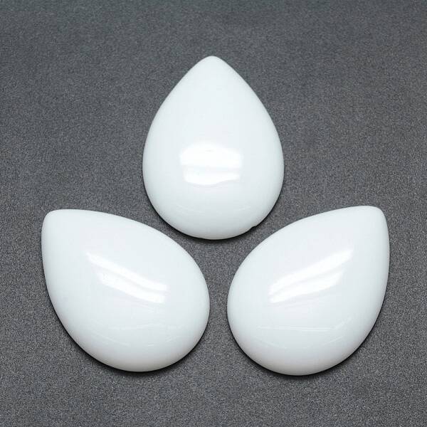 Opaque Glass Cabochons