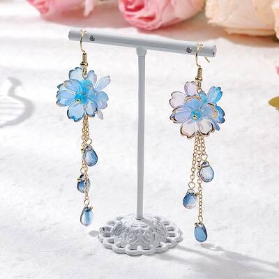 Flower Dangle Earrings