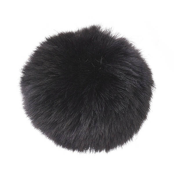 Handmade Faux Rabbit Fur Pom Pom Ball Covered Pendants