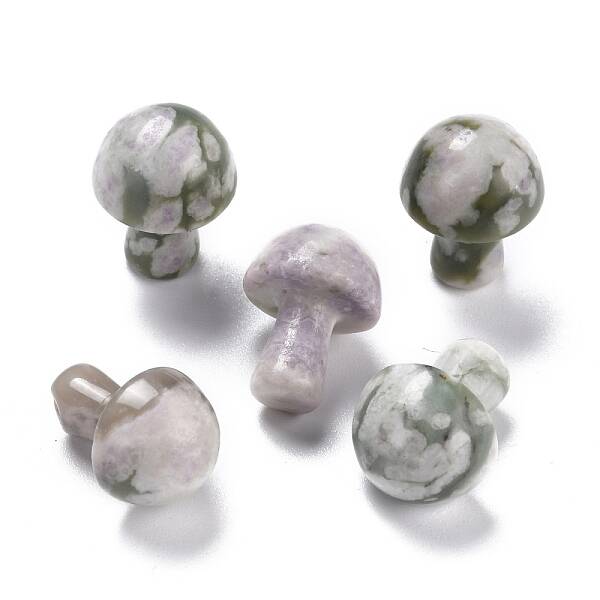 Natural Peace Jade Mushroom Gua Sha Stone