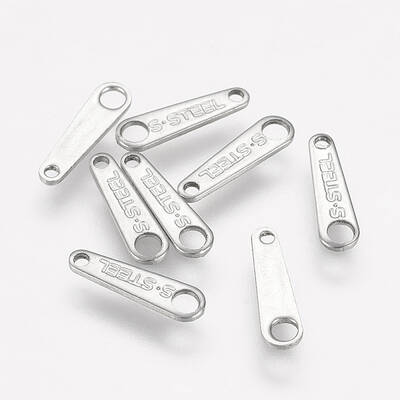 Tarnish Resistant 304 Stainless Steel Chain Tabs