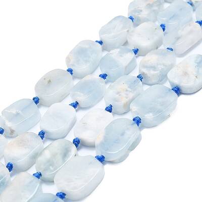 Natural Aquamarine Beads Strands