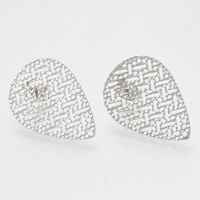 Non-Tarnish 304 Stainless Steel Stud Earring Findings