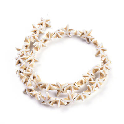 Synthetic Magnesite Bead Strand