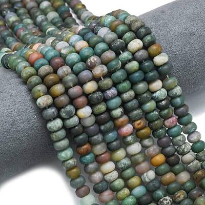 Natural Indian Agate Beads Strands
