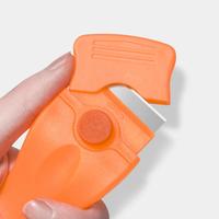 Portable Multifunctional Cleaning Scraper, 1 Count Household Cleaning Scraper with Plastic Blade, Cleaning Tool for Home Ki...