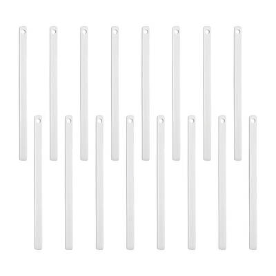 16Pcs 201 Stainless Steel Pendants