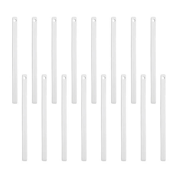 16Pcs 201 Stainless Steel Pendants