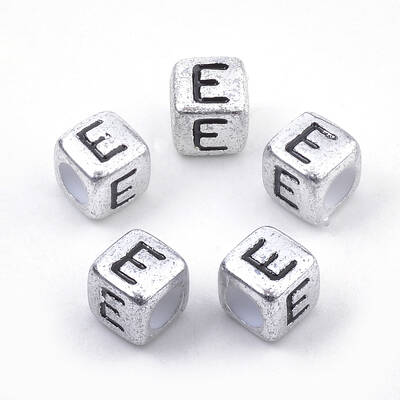 Plated Acrylic Beads
