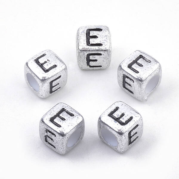 Plated Acrylic Beads