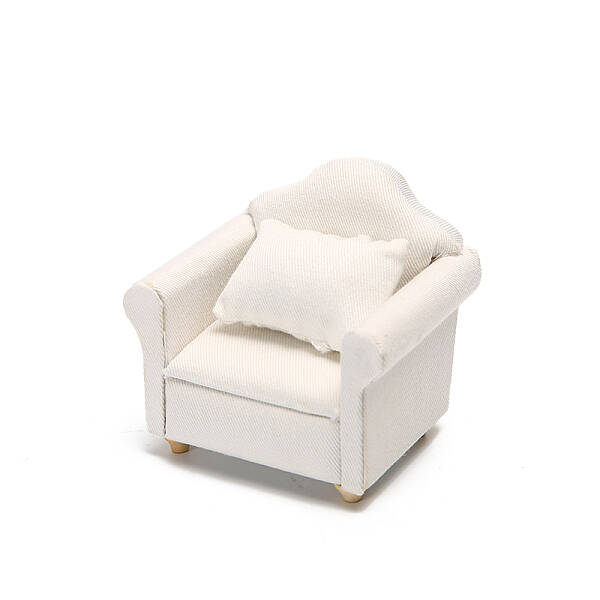 Single Seat Mini Wood Sofa