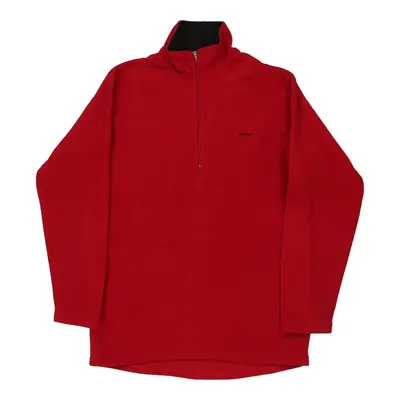 Capilene Patagonia Fleece - Medium Red Polyester