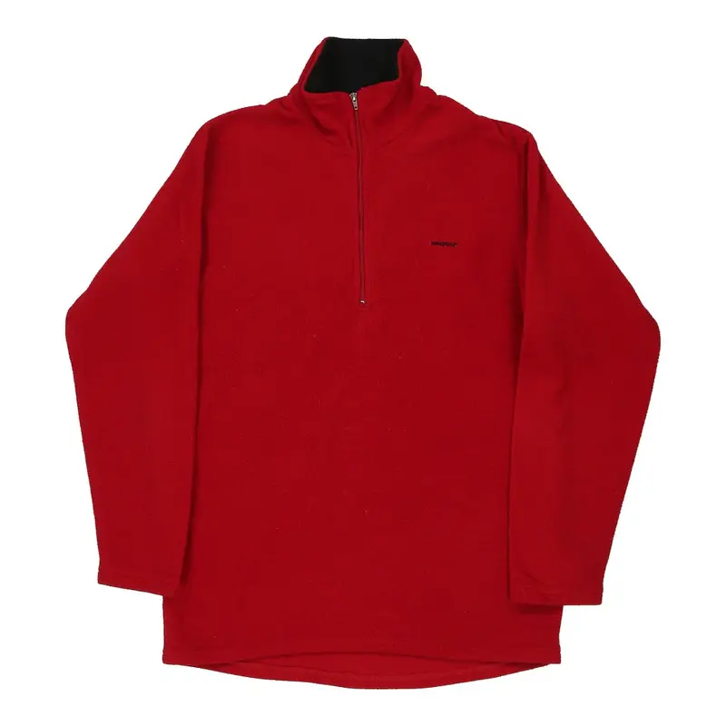 Capilene Patagonia Fleece - Medium Red Polyester