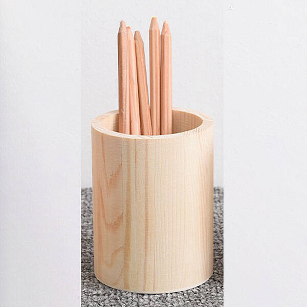 Wood Multi-function Pen & Pencil Holders