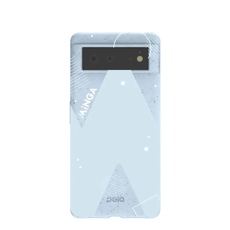Powder Blue Minga Classic Google Pixel 6 Case