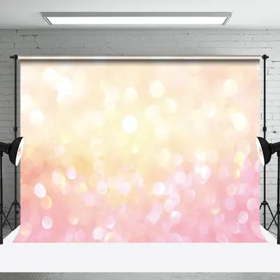 Pink Bokeh Blurred Light Abstract Backdrop For Photo - Aperturee
