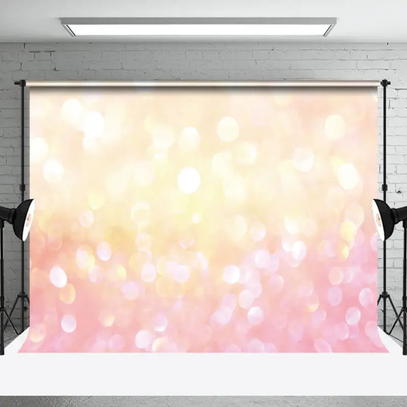 Pink Bokeh Blurred Light Abstract Backdrop For Photo - Aperturee