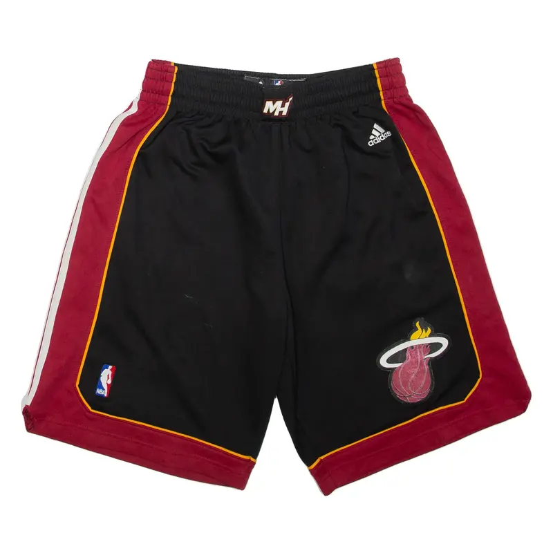 ADIDAS X NBA Miami Heat Mens Sports Shorts Black M W29