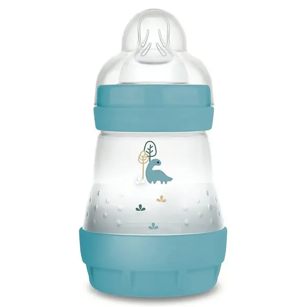 MAM Easy Start Anti-Colic Bottle 0 months+ - Slow Flow - Dinosaur Ocean 160ml