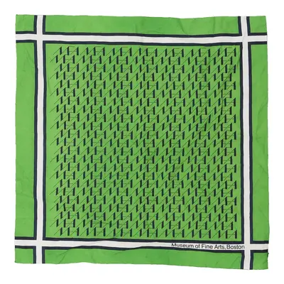 Museum of Fine Arts Bosoton Lasting Impressions Scarf - No Size Green Polyester