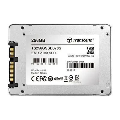 Transcend TS256GSSD370S | 256GB Multi-Level-Cell SATA 6Gb/s 2.5-Inch Solid State Drive