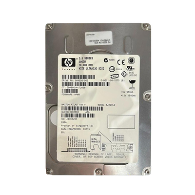 364326-002 HP 300GB Ultra-320 SCSI 10000 3.5-inch 8MB Hard Drive