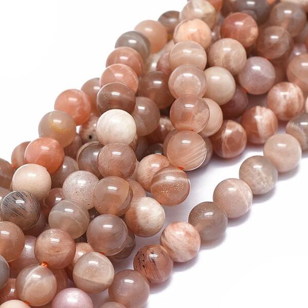 Natural Sunstone Beads Strands