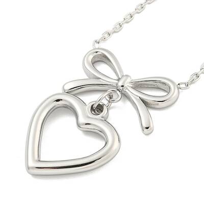 Non-Tarnish Ion Plating(IP) 304 Stainless Steel Pendants Necklace for Women