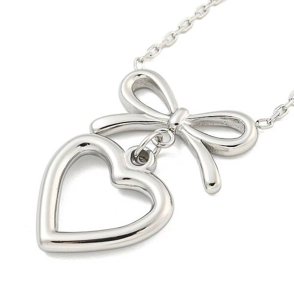 Non-Tarnish Ion Plating(IP) 304 Stainless Steel Pendants Necklace for Women