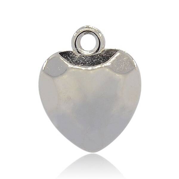 CCB Plastic Heart Pendants