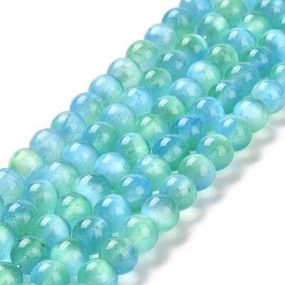 Natural Selenite Beads Strands