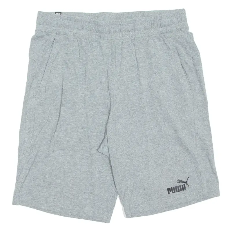 PUMA Mens Casual Shorts Grey L W32