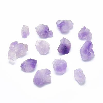 Rough Raw Natural Amethyst Beads
