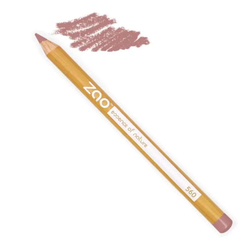 Zao Make Up Multipurpose Pencils for Eyes, Eyebrows and Lips, 560 Sahara (1.14 G)