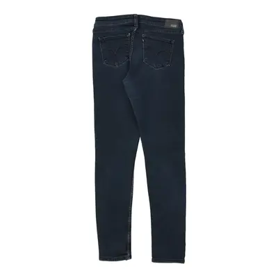 Black Tab Levis Skinny Jeans - 32W UK 10 Dark Wash Cotton