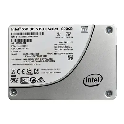 Intel SSDSC2BB800G601 | DC S3510 800GB Multi-Level Cell SATA 6Gb/s 2.5-Inch Solid State Drive