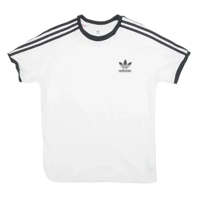 ADIDAS Boys T-Shirt White L