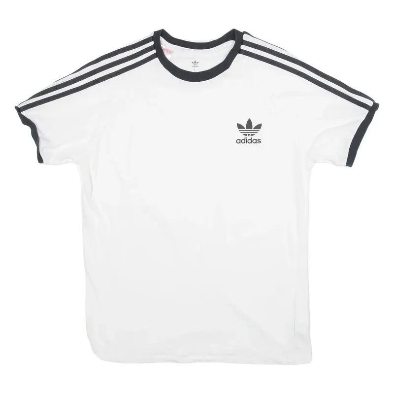 ADIDAS Boys T-Shirt White L
