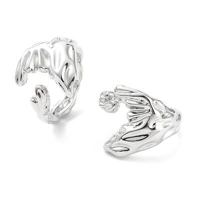 Brass Open Cuff Rings for Women