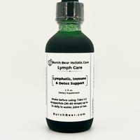 Burch Bear Lymph Care - Lymphatic Drainage Drops, Lymph Detox - Supplement with Cleavers, Burdock Root, Birch Bark, Dandelion...