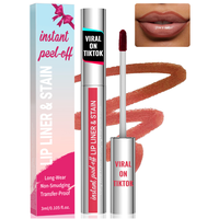 iMethod Lip Stain - Lip Liner Stain, Natural Long Lasting Peel Off, Waterproof Stay On All Day, Transfer-Proof, Cosmetic Lip ...